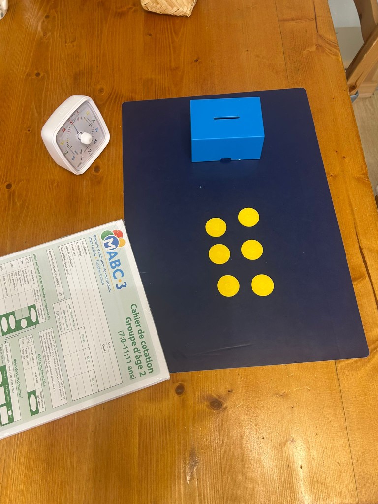 Exemple d'activité de précision et motricité fine